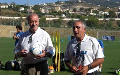 Vicente del Bosque y Fernando Hierro visitan el VI Campus